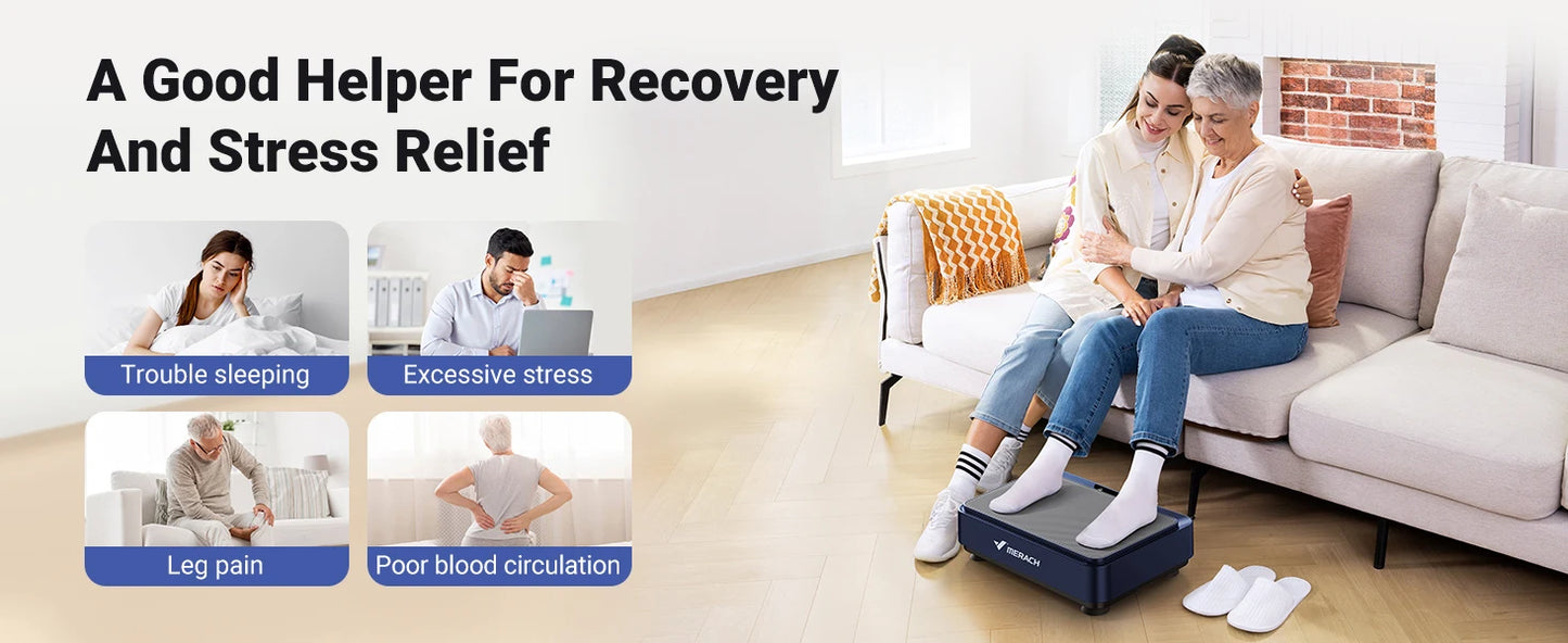 Vibration Plate Pro SE2 | For Pain Relief, Fat Burning, & Full-Body Wellness