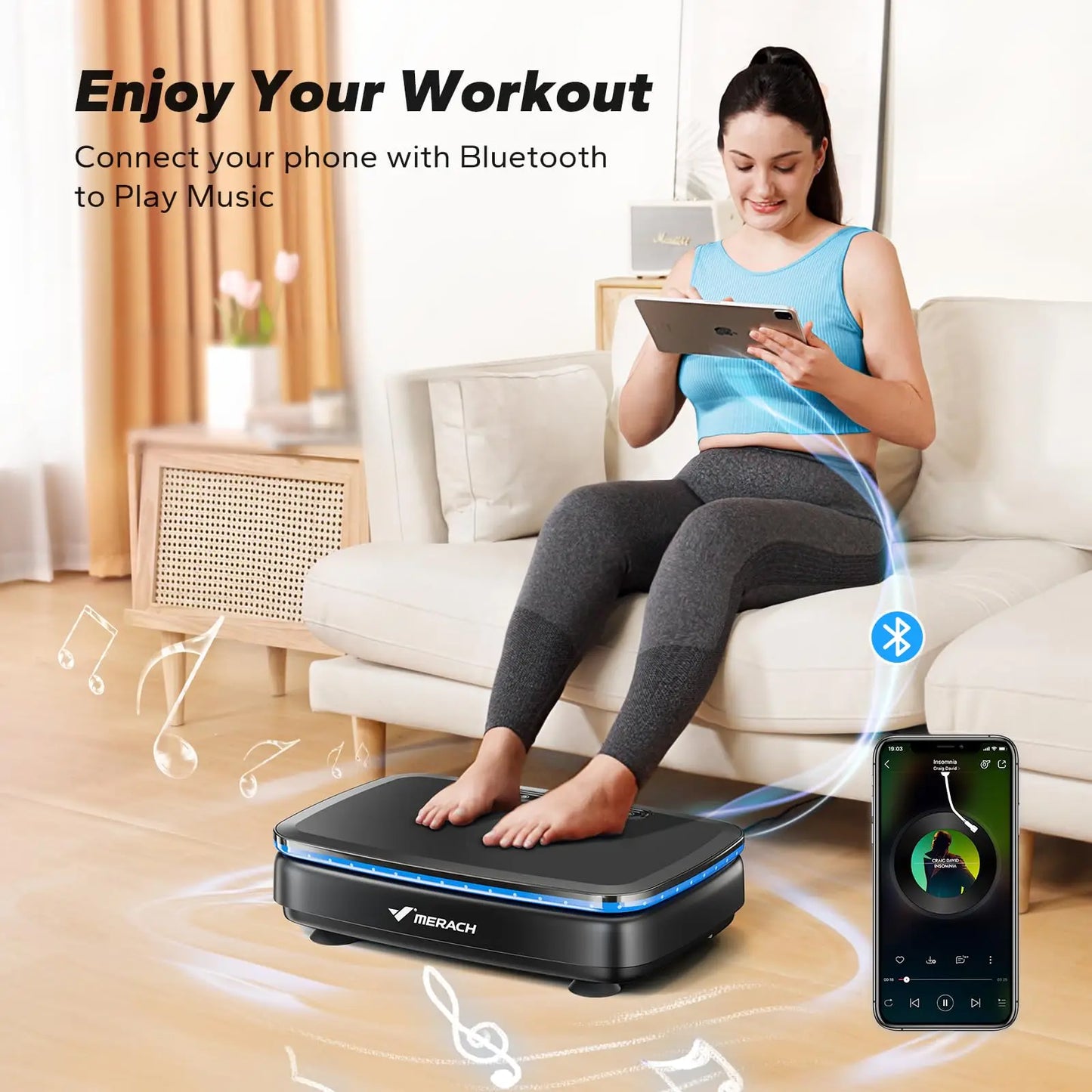 Vibration Plate Pro XMR | Full Body Workout & Pain Relief Machine