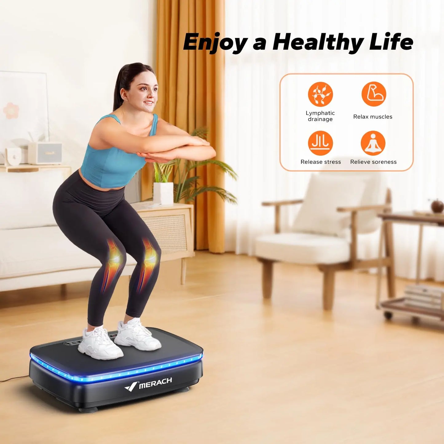 Vibration Plate Pro XMR | Full Body Workout & Pain Relief Machine