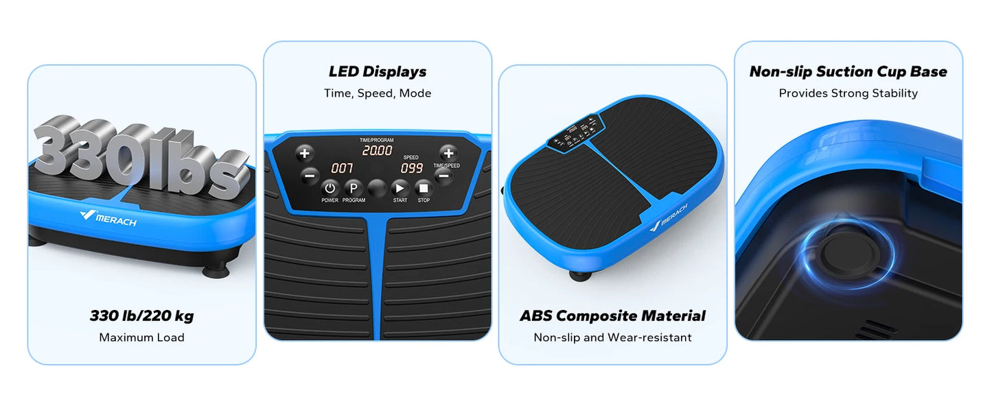 Vibration Plate Pro M2 | Vibration Plate for Lymphatic Drainage & Weight Loss