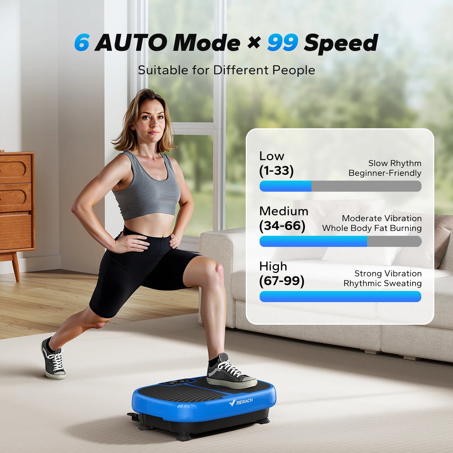 Vibration Plate Pro M2 | Vibration Plate for Lymphatic Drainage & Weight Loss