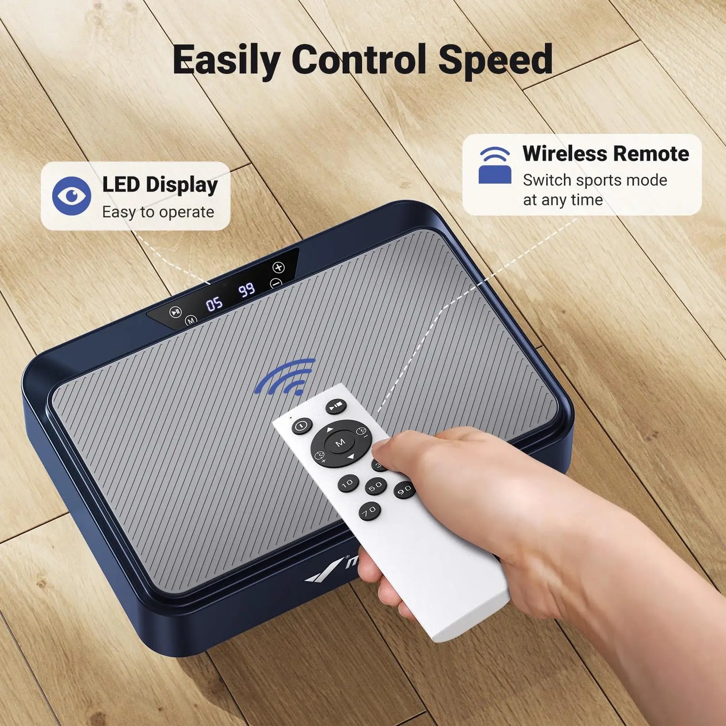 Vibration Plate Pro SE2 | For Pain Relief, Fat Burning, & Full-Body Wellness