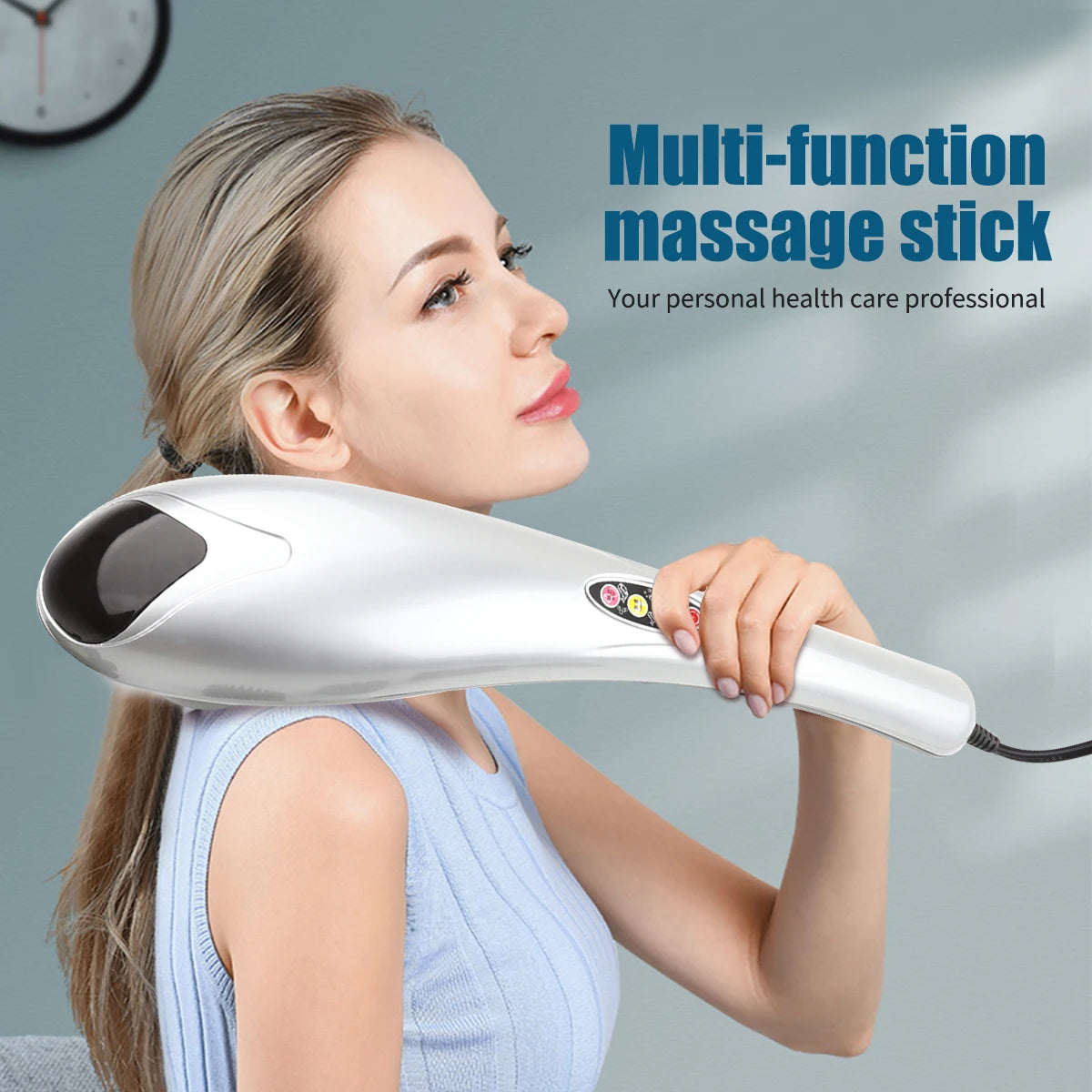 Vibration Plate Pro Massager HX | Vibrating Body Massager for Neck, Back, & Muscle Pain Relief