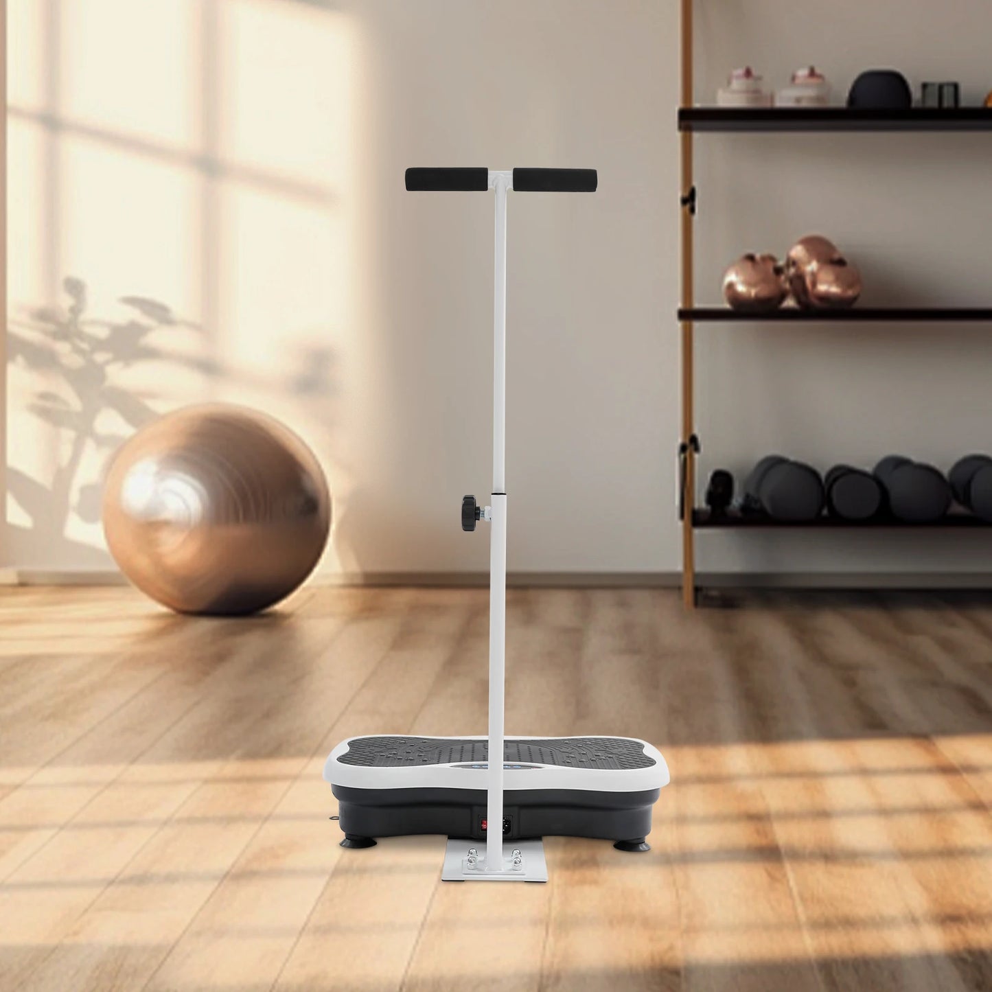 Vibration Plate Pro V3 | Vibration Plate Exercise Machine with Handrails, Full-body Workout Vibration Plate Equipment