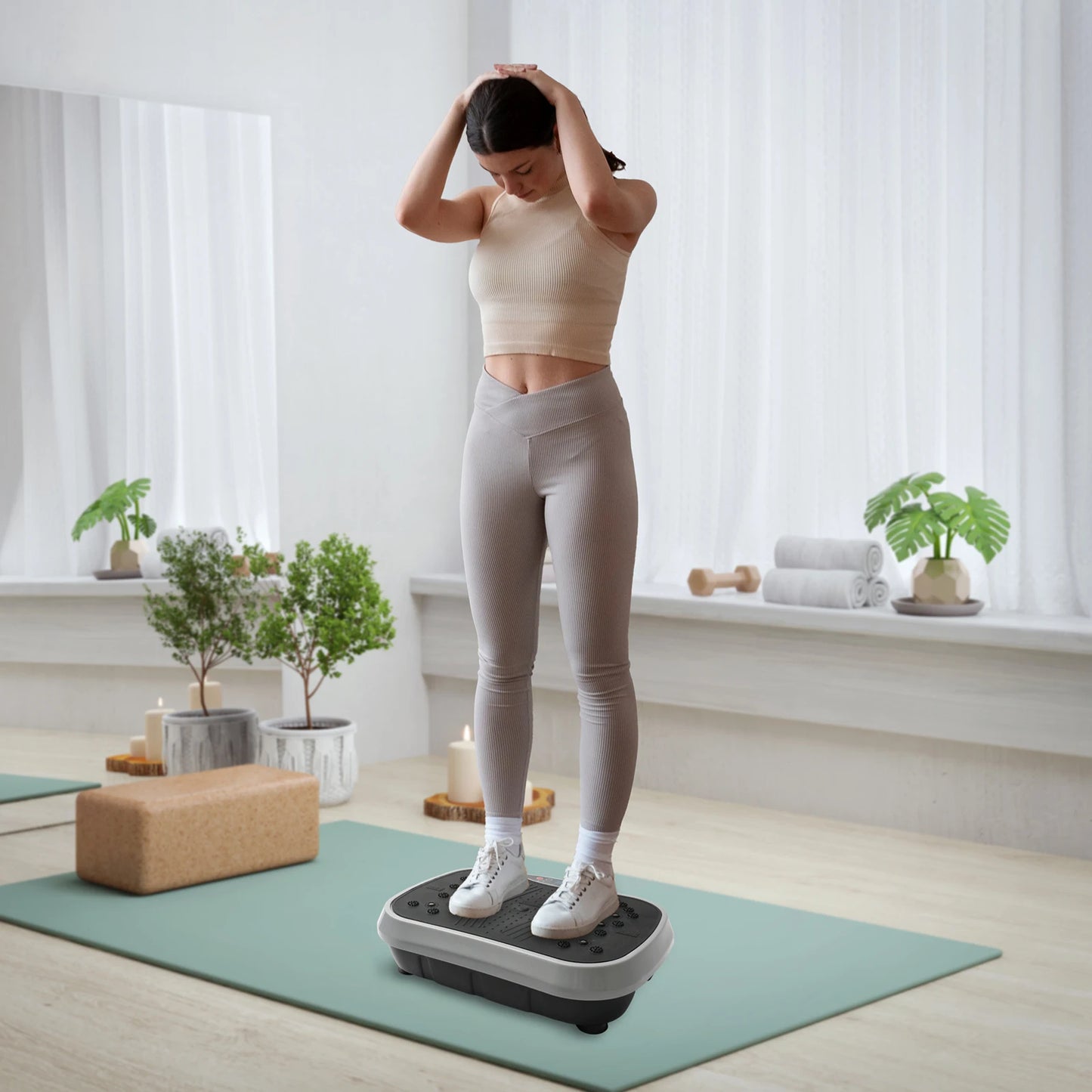 Vibration Plate Pro X4 | Full Body Workout, Weight Loss, Muscle Strength, and Flexibility