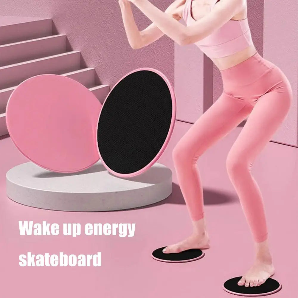 Vibration Plate Pro Fitness Gliding Disc | Core Sliders for Abs & Full Body Workout