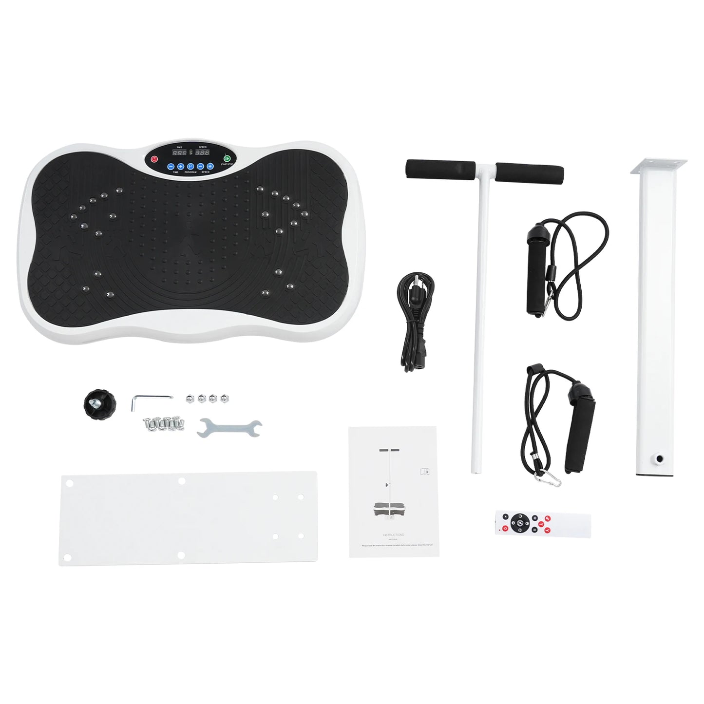 Vibration Plate Pro V3 | Vibration Plate Exercise Machine with Handrails, Full-body Workout Vibration Plate Equipment