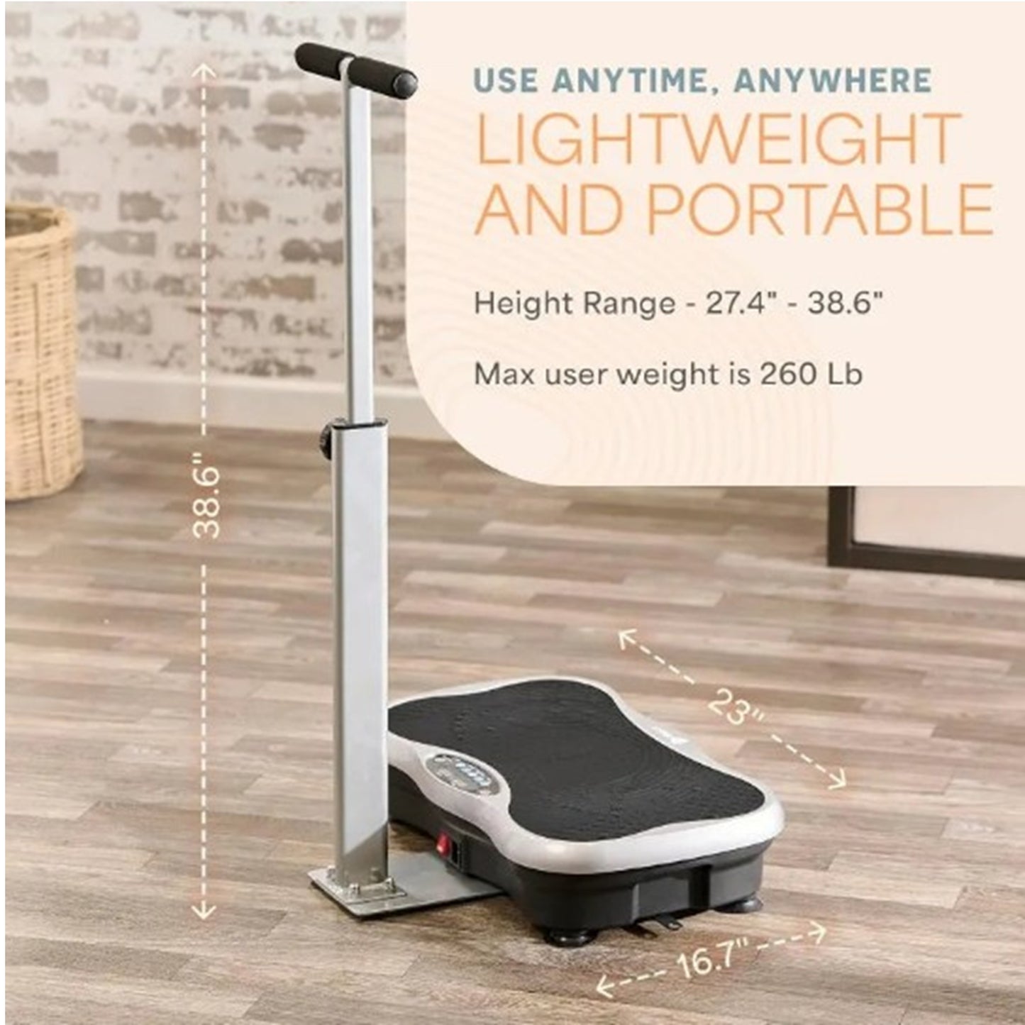 Vibration Plate Pro V2 | Full Body Workout, Strength & Recovery