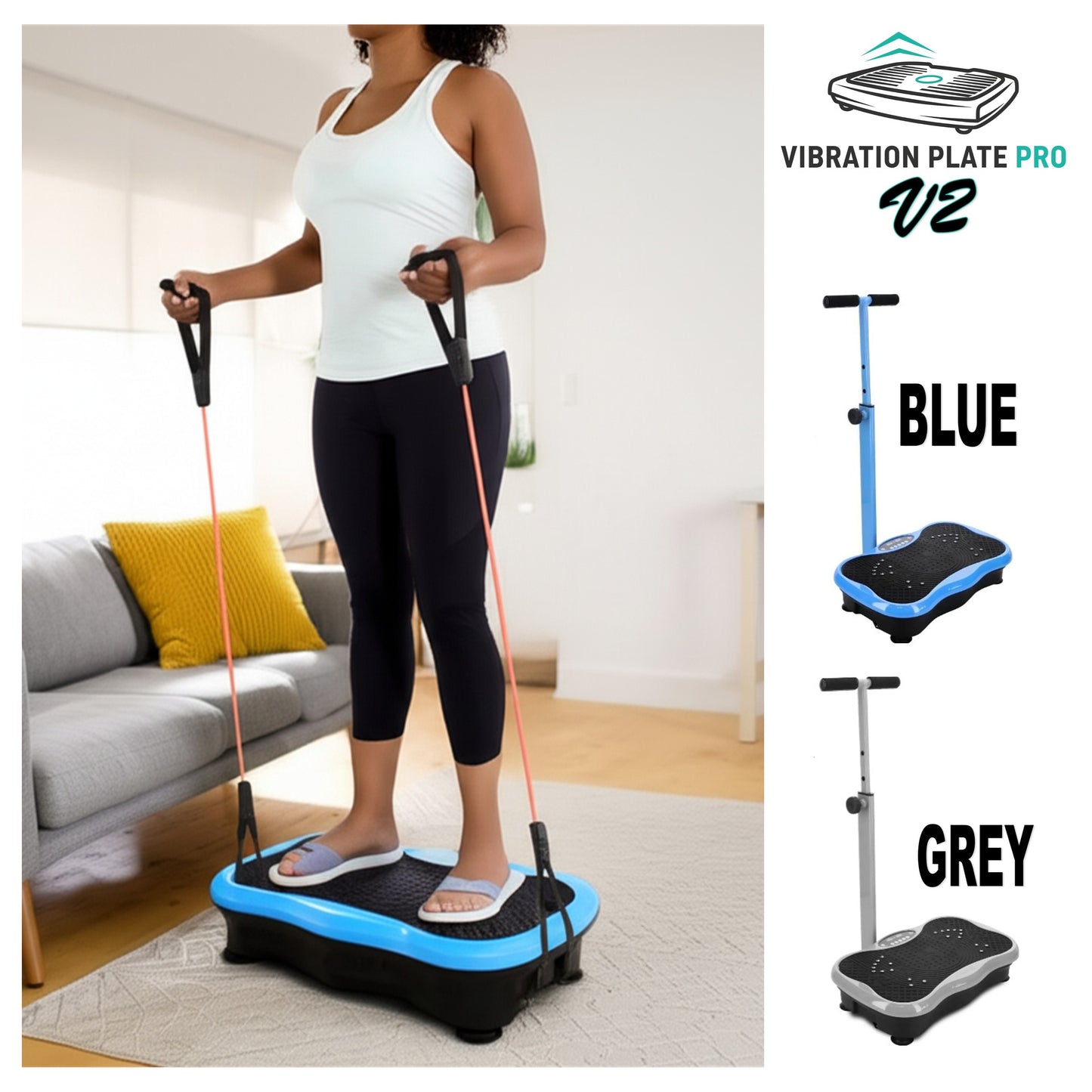 Vibration Plate Pro V2 | Full Body Workout, Strength & Recovery