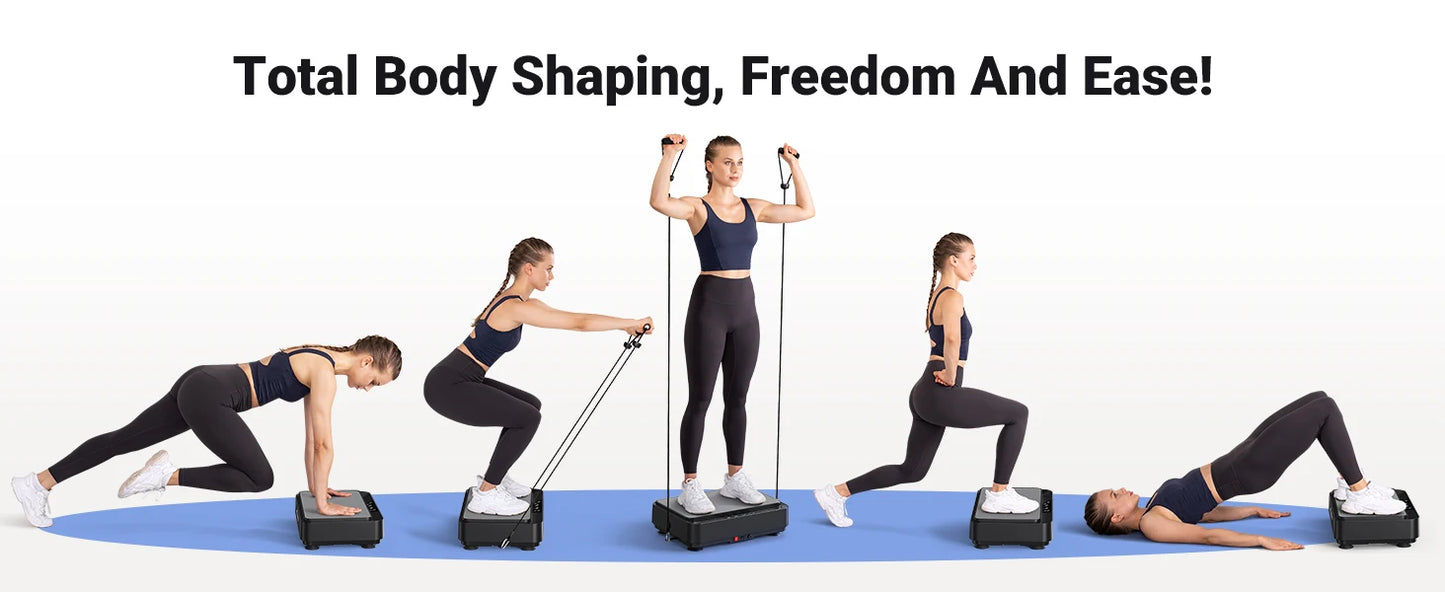 Vibration Plate Pro SE1 | For Pain Relief, Fat Burning, & Full-Body Wellness