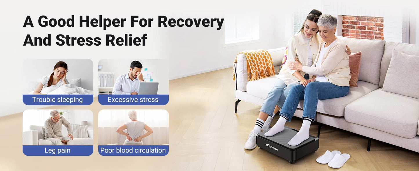 Vibration Plate Pro SE1 | For Pain Relief, Fat Burning, & Full-Body Wellness