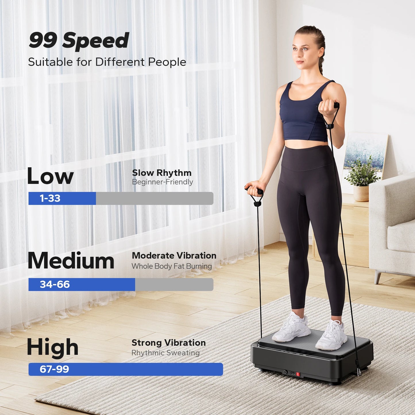 Vibration Plate Pro SE1 | For Pain Relief, Fat Burning, & Full-Body Wellness