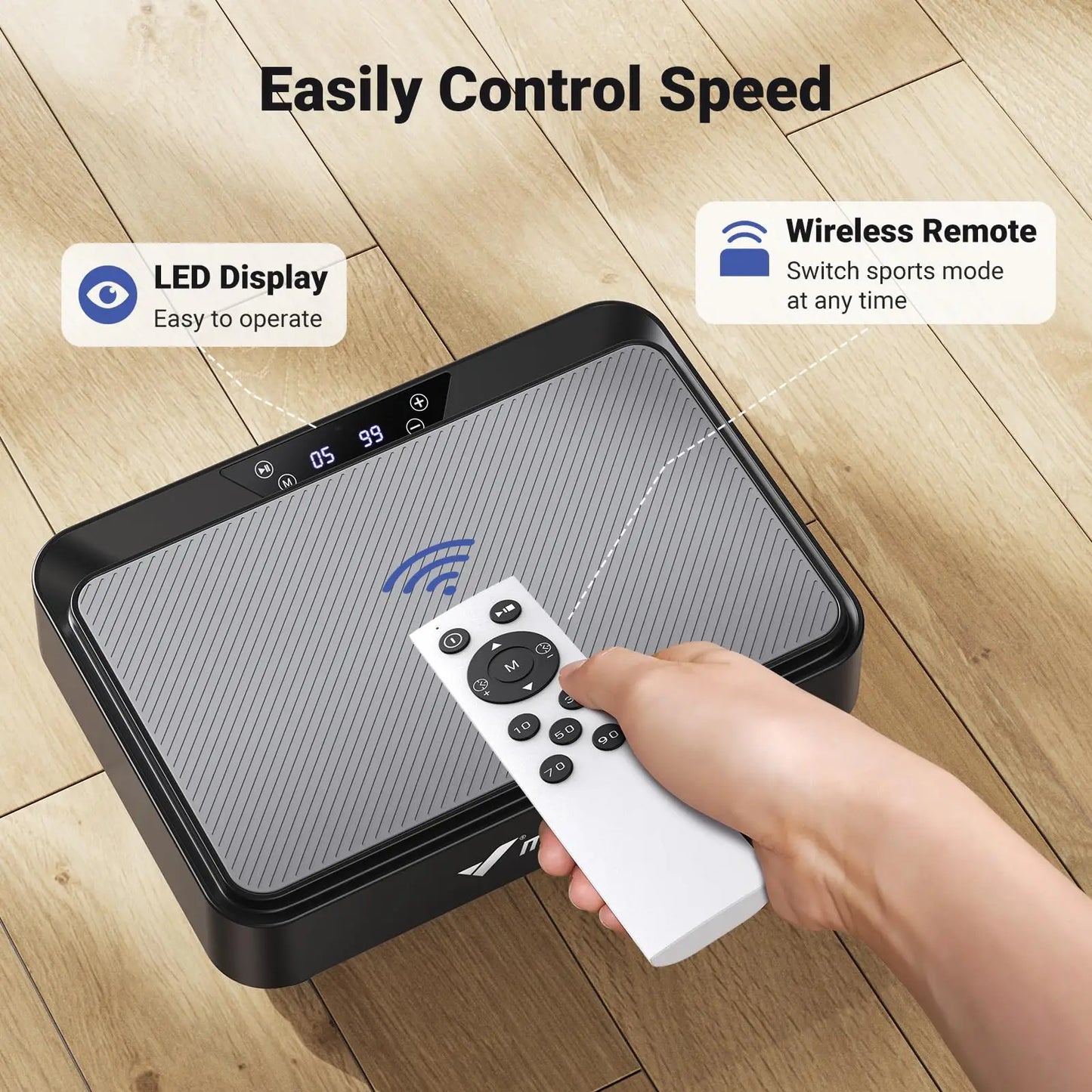 Vibration Plate Pro SE1 | For Pain Relief, Fat Burning, & Full-Body Wellness