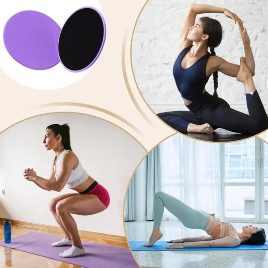 Vibration Plate Pro Fitness Gliding Disc | Core Sliders for Abs & Full Body Workout