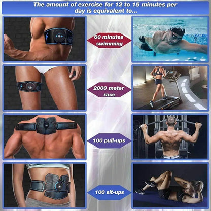 Muscle Stimulator Pro R9: Abs & Hip Toning for Home Fitness