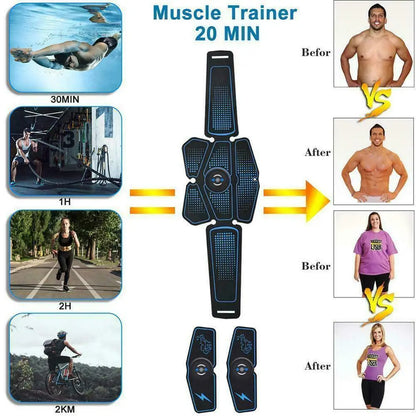 Muscle Stimulator Pro R9: Abs & Hip Toning for Home Fitness