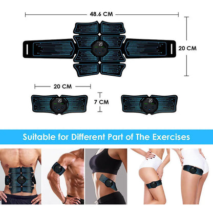 Muscle Stimulator Pro R9: Abs & Hip Toning for Home Fitness
