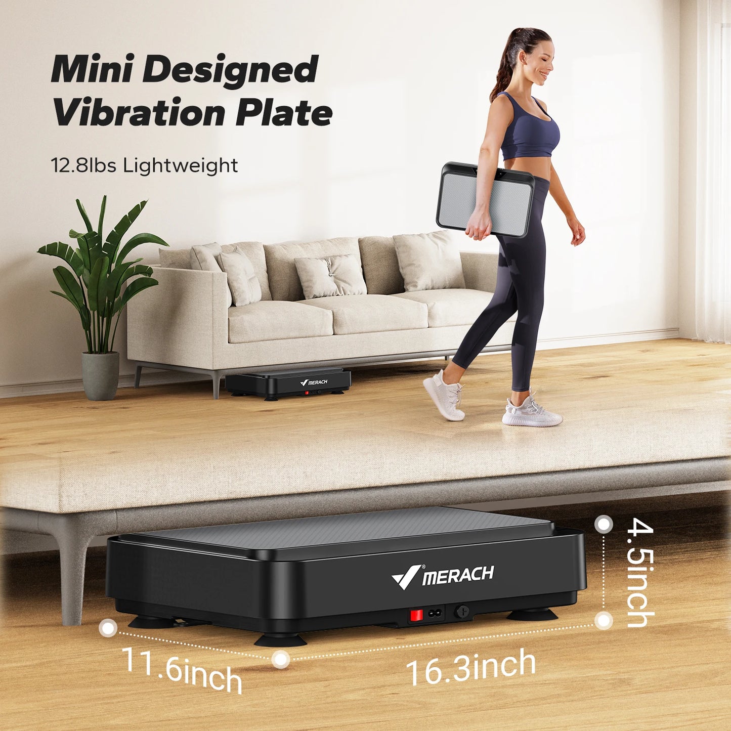 Vibration Plate Pro SE1 | For Pain Relief, Fat Burning, & Full-Body Wellness